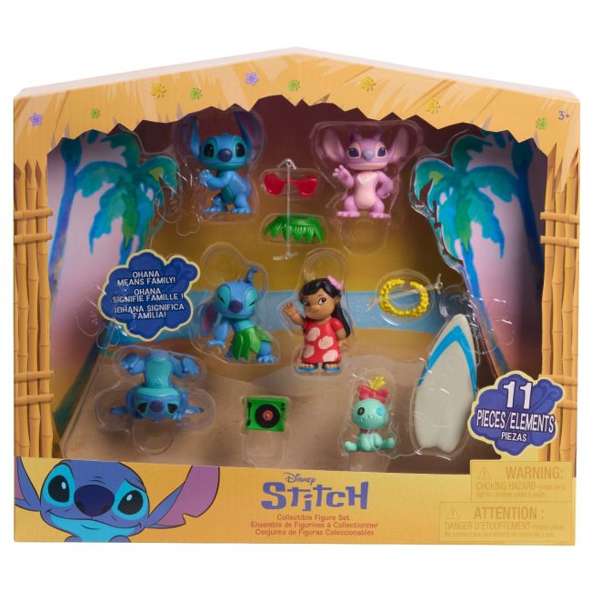 Disney Stitch - Set mini-figurine si accesorii blister BKF46112