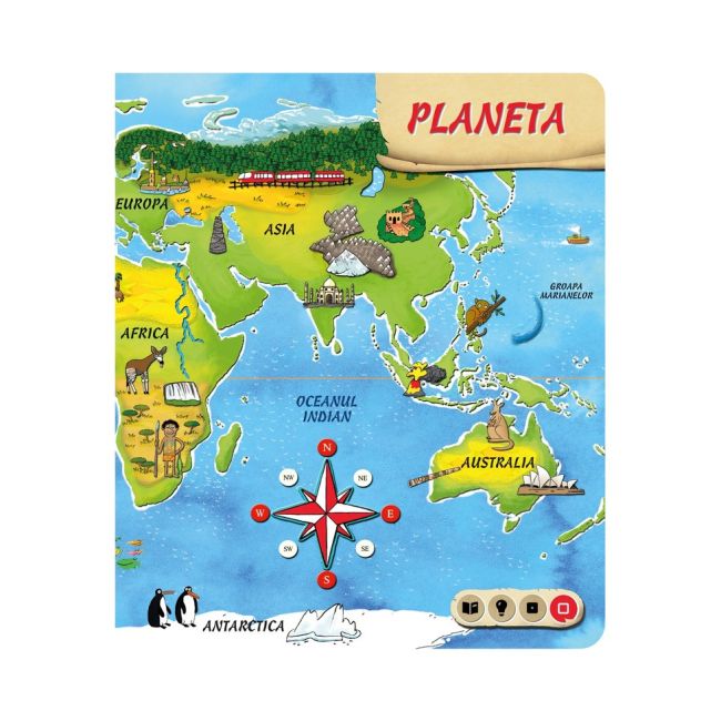 RASPUNDEL ISTETEL CARTE ATLASUL LUMII - BKF69369