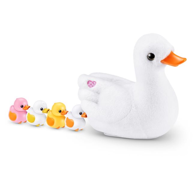 Pets Alive - Jucarie de plus interactiva, Mama Rata si bobocii sai BKF9548