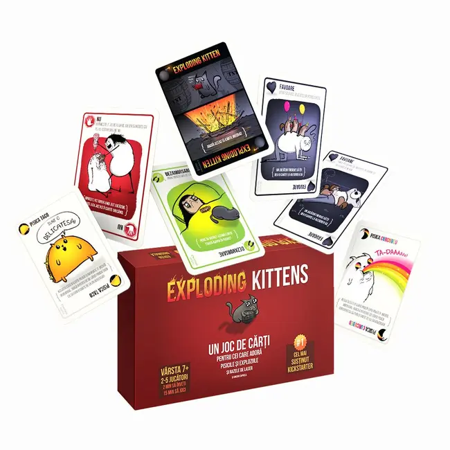 Exploding Kittens - BKFEKEK01RO