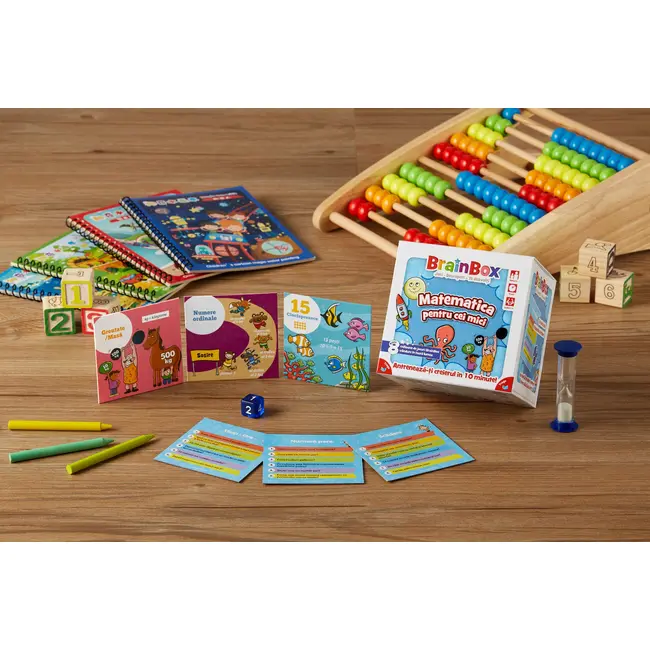 Joc educativ BrainBox Matematica pentru cei mici BKFG114039