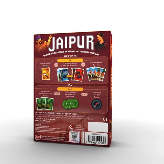 Joc de societate Jaipur, limba romana BKFSCJAI01RO