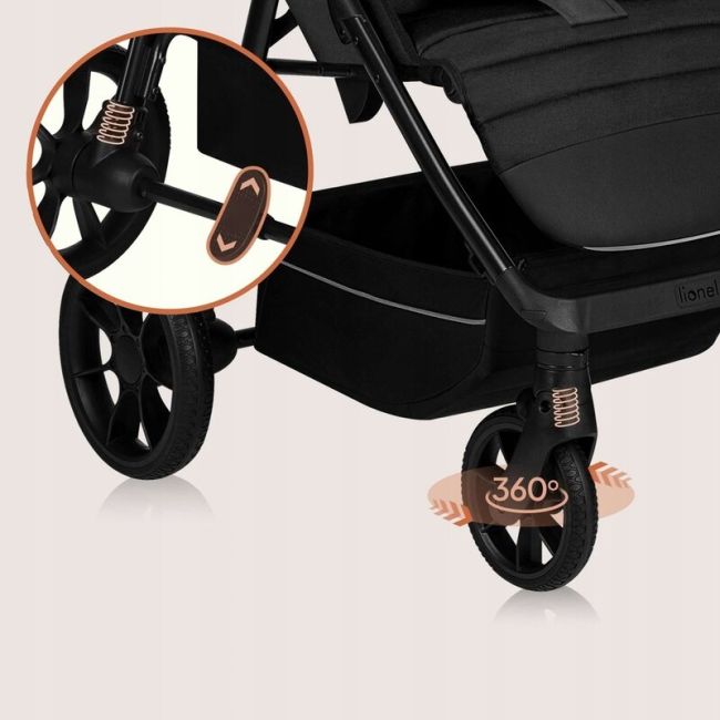 Carucior sport, Lionelo, Mira, Maner reglabil in 5 pozitii, Spatar si suport de picioare reglabile, Plasa de tantari si suport biberon incluse, Pana la 22 kg, 6 luni+, Conform cu EN1888-1, EN1888-2, Testare SGS, Roz BYNLO-MIRA_PINK_ROSE