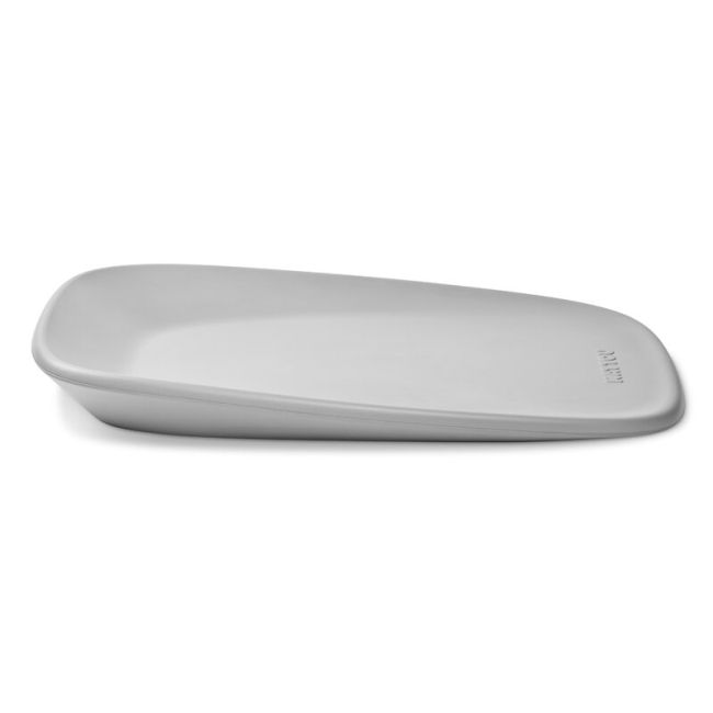Saltea de infasat, Nattou, Softy, Moale, Utilizabil si fara husa, Design ergonomic, Spuma PU, 70x50x10 cm, Fara BPA, 0 luni+, Gri BYN145046