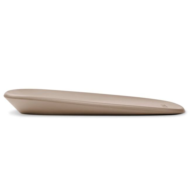 Saltea de infasat, Nattou, Softy, Moale, Utilizabil si fara husa, Design ergonomic, Spuma PU, 70x50x10 cm, Fara BPA, 0 luni+, Taupe BYN145077