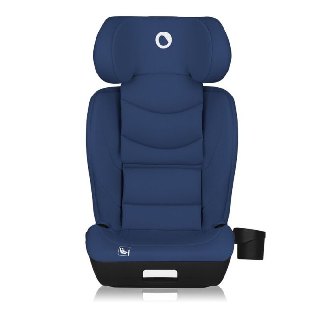 Scaun auto i-Size, Lionelo, Neal, Spatar reglabil in 4 pozitii, Tetiera in 10 pozitii, Suport sticla inclus, 15-36 Kg, 100-150 cm, Cu Isofix, Conform ECE R129, Albastru BYNLO-NEAL_I-SIZE_BLUE_NAVY