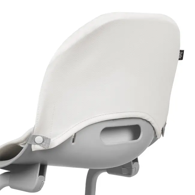 Scaun de masa, Lionelo, Dalia, 2 in 1, Transformabil, Cu 2 suporturi pentru picioare, Cu tavita detasabila, Sustine 60 kg, 6 luni+, Conform cu EN14988, Gri Stone BYNLO-DALIA_GREY_STONE