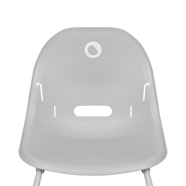 Scaun de masa, Lionelo, Dalia, 2 in 1, Transformabil, Cu 2 suporturi pentru picioare, Cu tavita detasabila, Sustine 60 kg, 6 luni+, Conform cu EN14988, Gri Stone BYNLO-DALIA_GREY_STONE