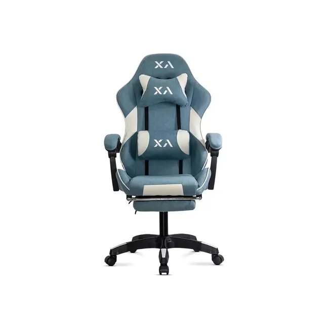 Scaun gaming OFF 295, spatar reglabil, suport picioare, stofa, robust, cadru polipropilena, rabatabil, 100 kg DRM10643