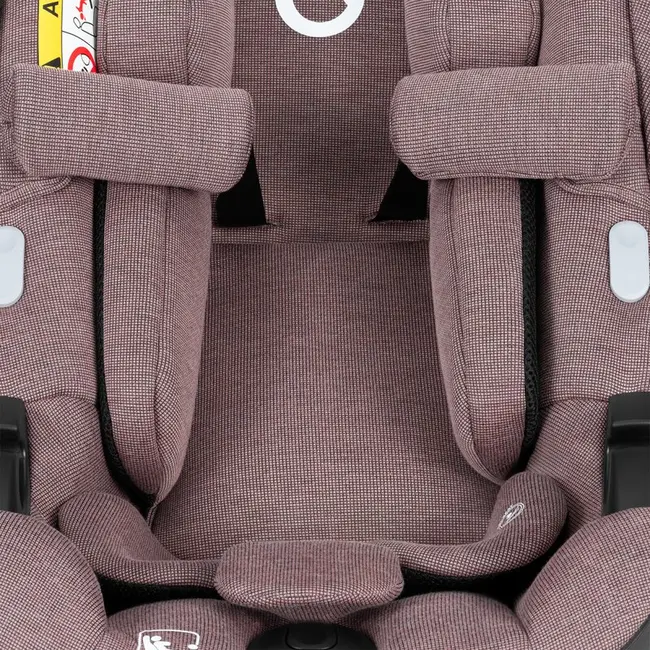 Scoica auto, Lionelo, Moxie, i-Size, 40-87 cm, Tetiera reglabila, intarita cu spuma de memorie, Carcasa ventilata, Din bambus, Protectie avansata, Conform cu R129, Mov BYNLO-MOXIE_I-SIZE_PINK_MAUVE