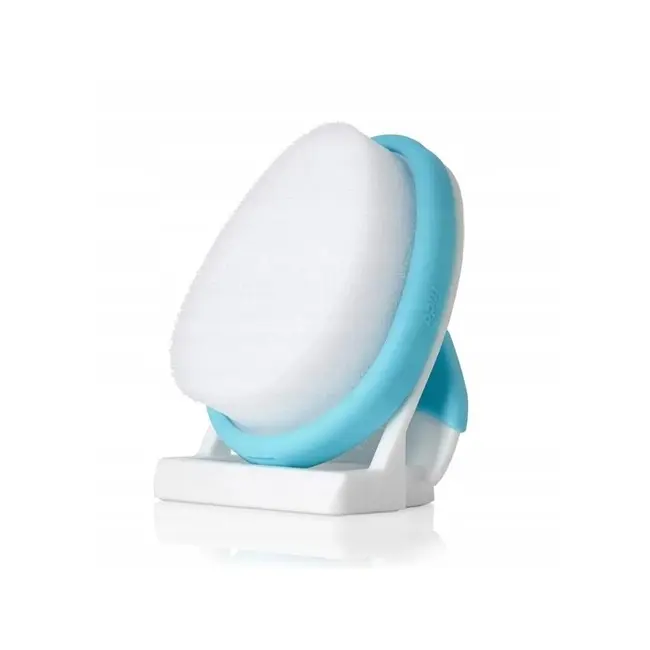 Set ingrijire scalp, Fridababy, DermaFrida, 3 in 1, Pentru dermatita seboreica la bebelusi, Include perie, burete si pieptene, Cu suport cu ventuza, De la nastere, Alb BYNFRI14