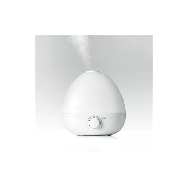 Umidificator, Fridababy, BreatheFrida, Cu ultrasunete 3 in 1, Ultra silentios, Include difuzor de uleiuri esentiale si lumina de veghe, Cu oprire automata, Rezervor BPA Free, Alb BYNFRI20