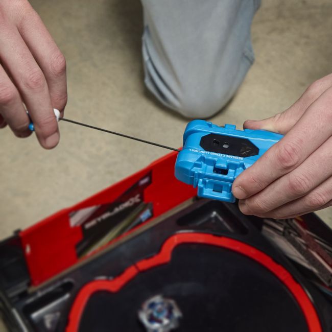 BEYBLADE X LET IT RIP SET LANSATOR SI ROATA COBALT DRAGOON 2-60C VIVG1491