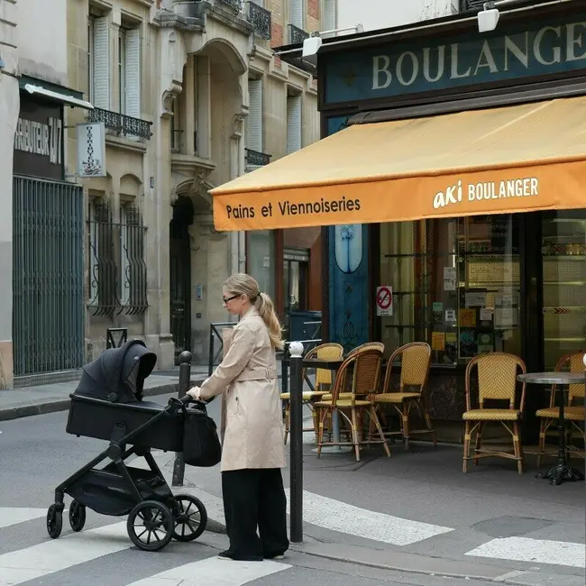 Carucior 2 in 1, Lionelo, Layla, Pana la 22 kg, Cadru aluminiu, Cu landou intarit si salteluta din spuma AirDots, Reversibil, Cu ventilatie 3D, Cu accesorii, EN1888-1, EN1888-2, EN1466, Gri BYNLO-LAYLA_2IN1_GREY_STONE