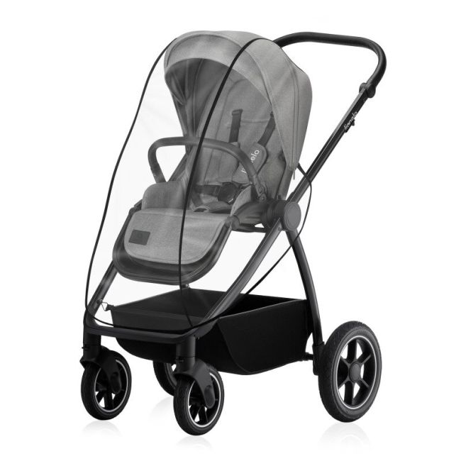Carucior 2 in 1, Lionelo, Meril, Cu landou si scaun cu dimensiune XL, Reversibil, Cu sistem de ventilatie 3D, Cu accesorii, Pana la 22 kg, Conform cu EN1888-1 EN1888-2, EN1466, Gri BYNLO-MERIL_2IN1_GREY_STONE