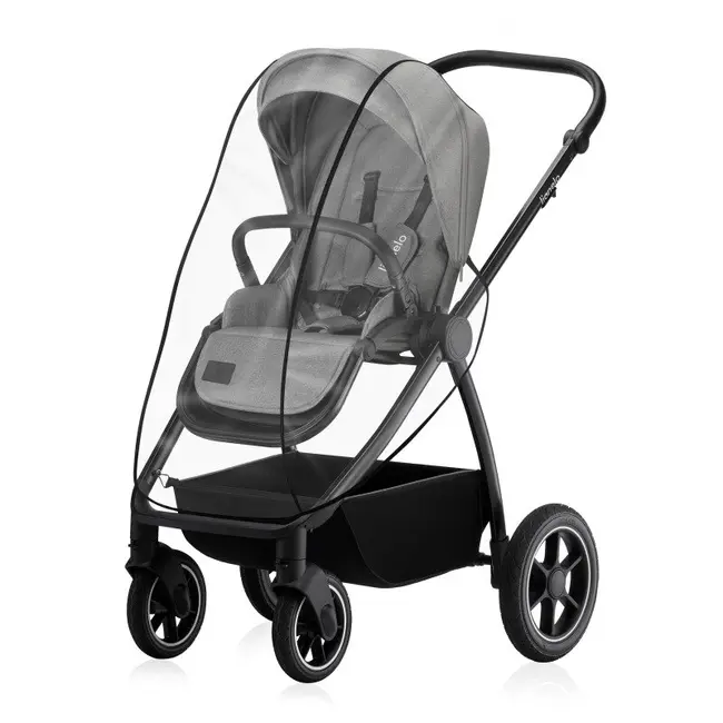 Carucior 2 in 1, Lionelo, Meril, Cu landou si scaun cu dimensiune XL, Reversibil, Cu sistem de ventilatie 3D, Cu accesorii, Pana la 22 kg, Conform cu EN1888-1 EN1888-2, EN1466, Gri BYNLO-MERIL_2IN1_GREY_STONE