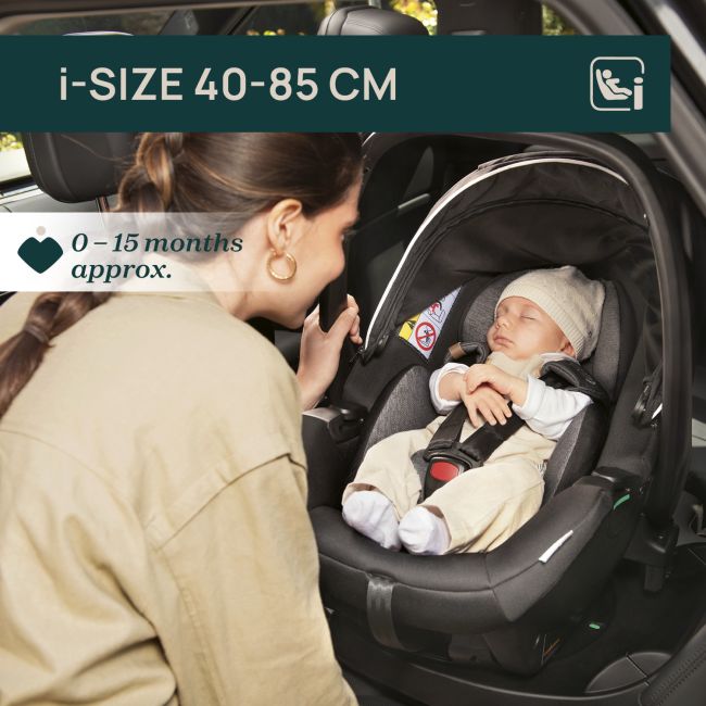 Carucior copii 3 in 1 Chicco Seety, cu scaun auto Kory Plus I-Size, FlorenceBeige (Bej), 0luni+ CHC8709770+8709870+8714645-8