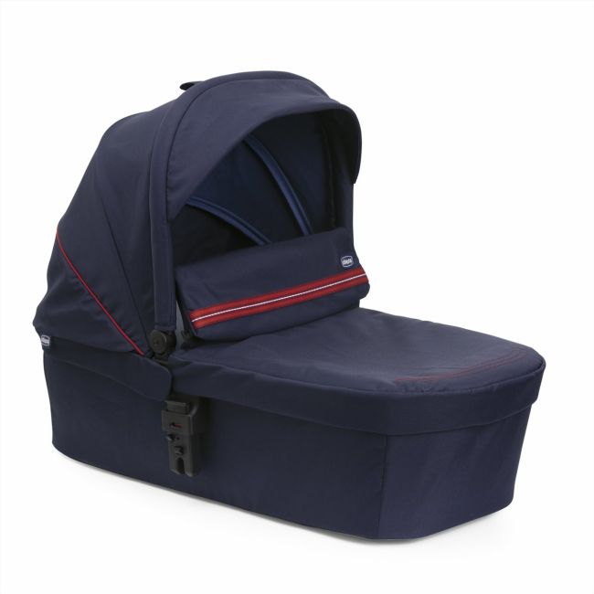 Carucior copii 3 in 1 Chicco Seety, cu scaun auto Kory Plus I-Size, OxFord Blue (Albastru), 0luni+ CHC8709779+8709879+8714645-8