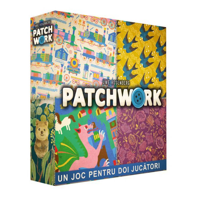 Joc de societate Patchwork revised edition, limba romana BKFLOG007502RO