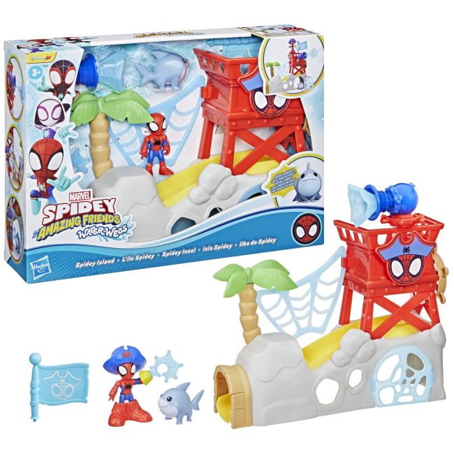 SPIDEY SI PRIETENII LUI UIMITORI MARVEL WATER WEBS INSULA LUI SPIDEY VIVG0665
