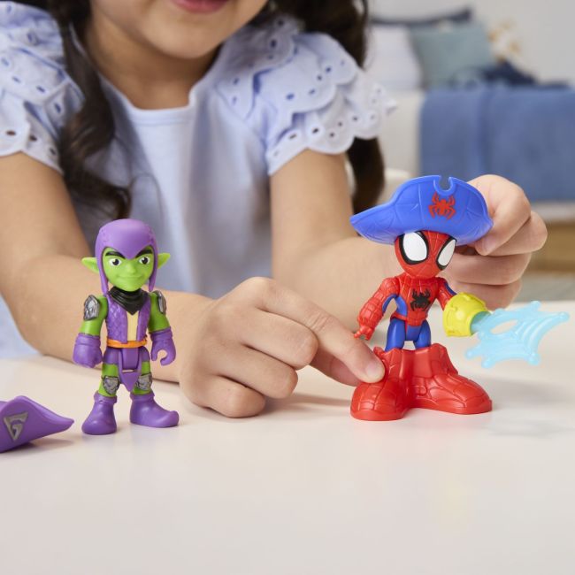 SPIDEY SI PRIETENII LUI UIMITORI MARVEL WATER WEBS NAVA PIRATILOR CU BULE VIVG0666