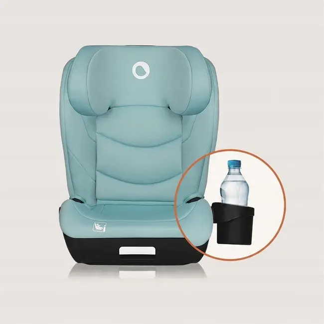 Scaun auto i-Size, Lionelo, Neal, Spatar reglabil in 4 pozitii, Tetiera in 10 pozitii, Suport sticla inclus, 15-36 Kg, 100-150 cm, Cu Isofix, Conform ECE R129, Verde Turquoise BYNLO-NEAL_I-SIZE_GREEN_TURQUOISE