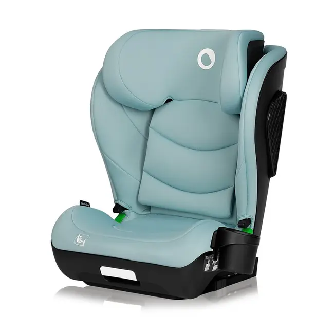 Scaun auto i-Size, Lionelo, Neal, Spatar reglabil in 4 pozitii, Tetiera in 10 pozitii, Suport sticla inclus, 15-36 Kg, 100-150 cm, Cu Isofix, Conform ECE R129, Verde Turquoise BYNLO-NEAL_I-SIZE_GREEN_TURQUOISE