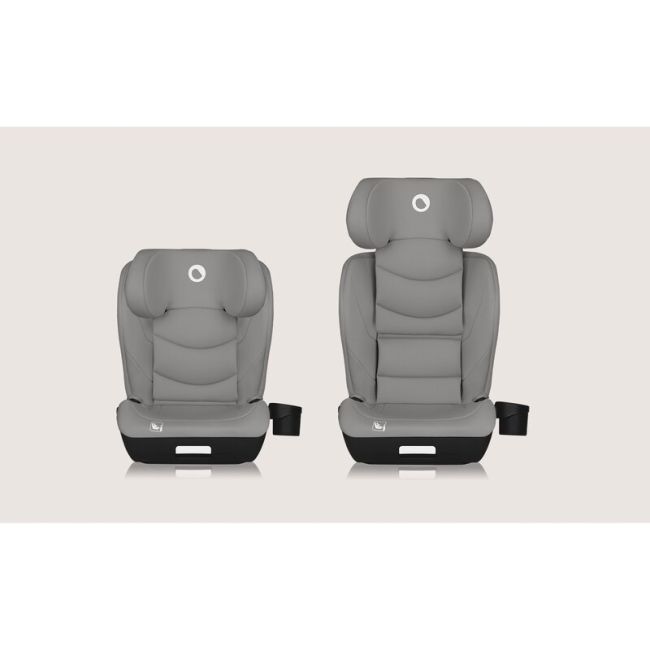 Scaun auto i-Size, Lionelo, Neal, Spatar reglabil in 4 pozitii, Tetiera in 10 pozitii, Suport sticla inclus, 15-36 Kg, 100-150 cm, Cu Isofix, Conform ECE R129, Verde Turquoise BYNLO-NEAL_I-SIZE_GREY_CONCRETE