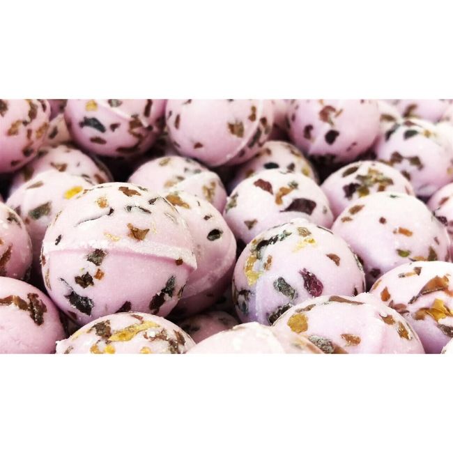 Bomba de baie cremoasa handmade Blackberry Bath Creamer 30g, Bomb Cosmetics