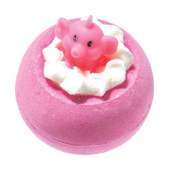 Bomba de baie cu jucarie Pink Elephants & Lemonade Blaster 140g, Bomb Cosmetics