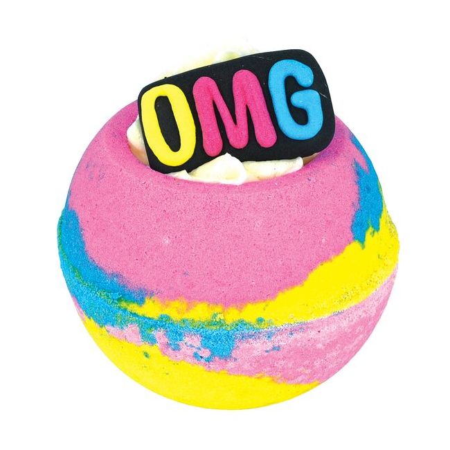 Bomba de baie handmade, cu figurina, OMG! Bath Blaster 160g, Bomb Cosmetics