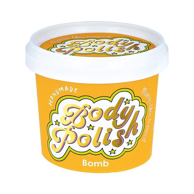 Exfoliant crema pentru corp Mango Unchained Body Polish 375g, Bomb Cosmetics