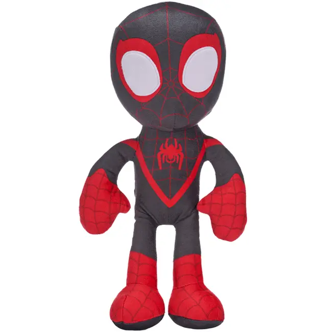 Jucarie din plus Spiderman (negru), Spidey & Friends, 36 cm