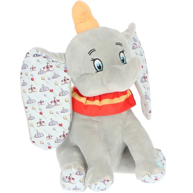 Jucarie din plus cu sunete Dumbo Wallpaper, 30 cm