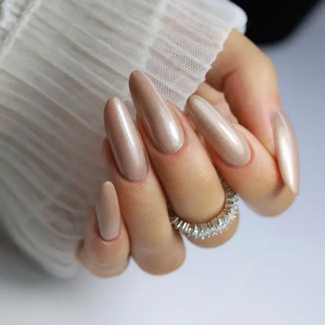 Lac unghii Chrome Effect CH07 Titanium Spark Wild & Mild 12ml