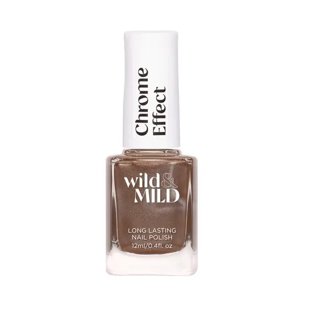 Lac unghii Chrome Effect CH08 Copper Glam Wild & Mild 12ml