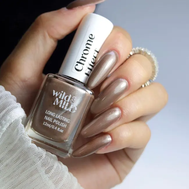 Lac unghii Chrome Effect CH08 Copper Glam Wild & Mild 12ml
