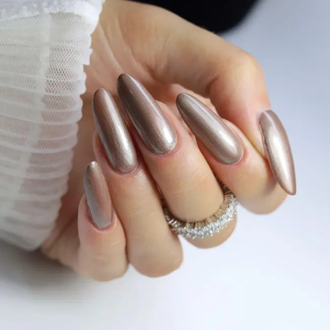 Lac unghii Chrome Effect CH08 Copper Glam Wild & Mild 12ml