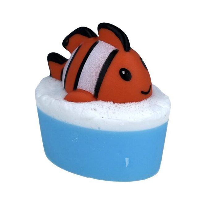 Sapun solid cu jucarie Foaming Nemo Toy Soap  90g, Bomb Cosmetics