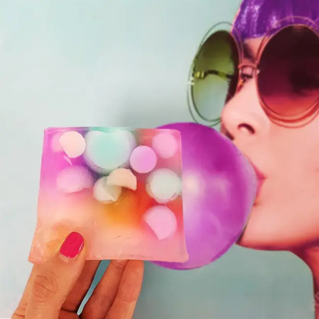 Sapun solid handmade Bubble Up Soap 100g, Bomb Cosmetics