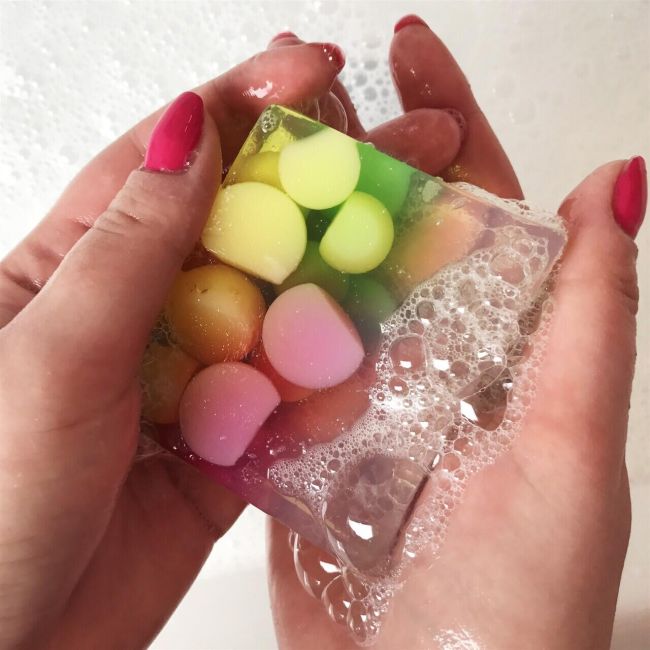 Sapun solid handmade Bubble Up Soap 100g, Bomb Cosmetics