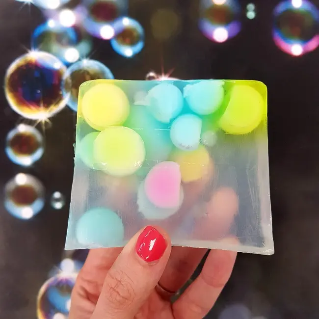 Sapun solid handmade Bubble Up Soap 100g, Bomb Cosmetics