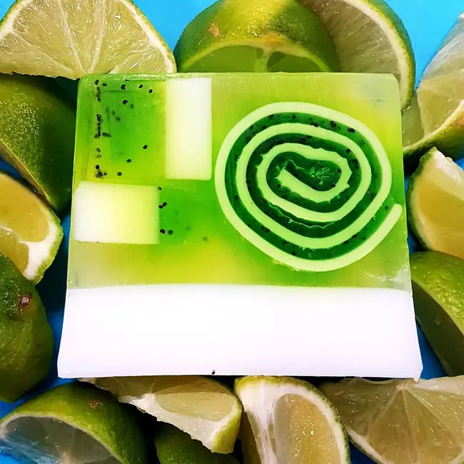 Sapun solid handmade Lime & Dandy Soap 100g, Bomb Cosmetics