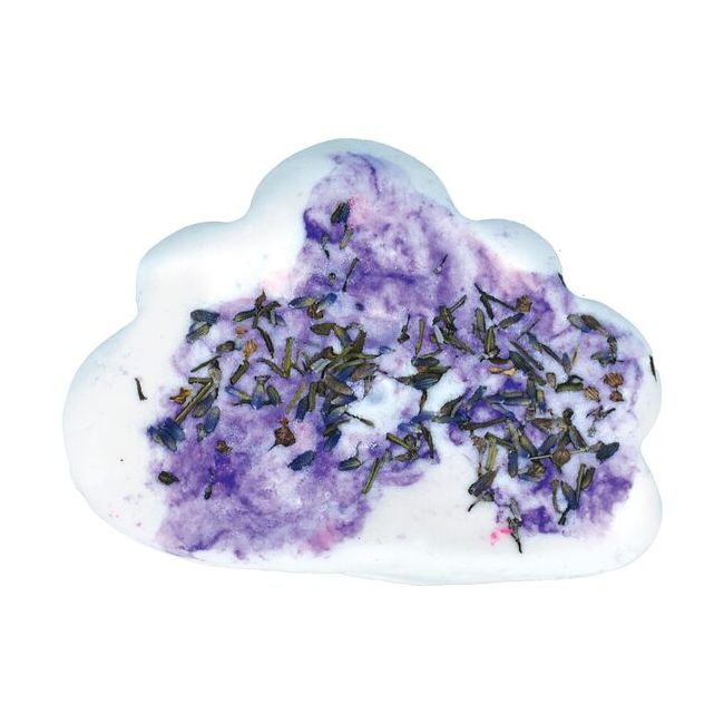 Spumant de baie solid Lavender Clouds Bubble Doh  135g, Bomb Cosmetics