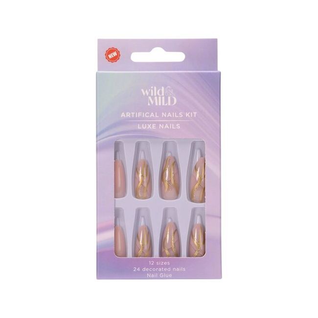Unghii false 083 Chic 'N Charme Wild & Mild N24