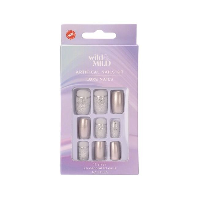 Unghii false 084 Frosted Fantasy Wild & Mild N24
