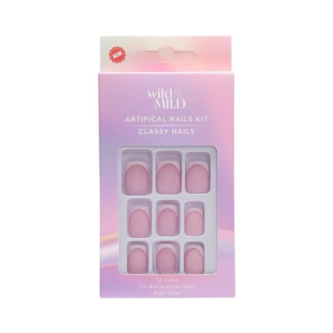 Unghii false 087 Le Classique Wild & Mild N24