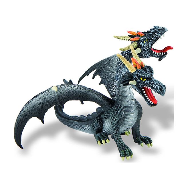 Dragon negru cu 2 capete - BL4007176755976