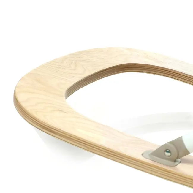 Balansoar, Jane, Kalm, Pliabil, Cu bara de jucarii si spatar reglabil, Cu baza din lemn, Conform cu standardul european de siguranta EN 12790:2023, Sesame BYN8420421092521