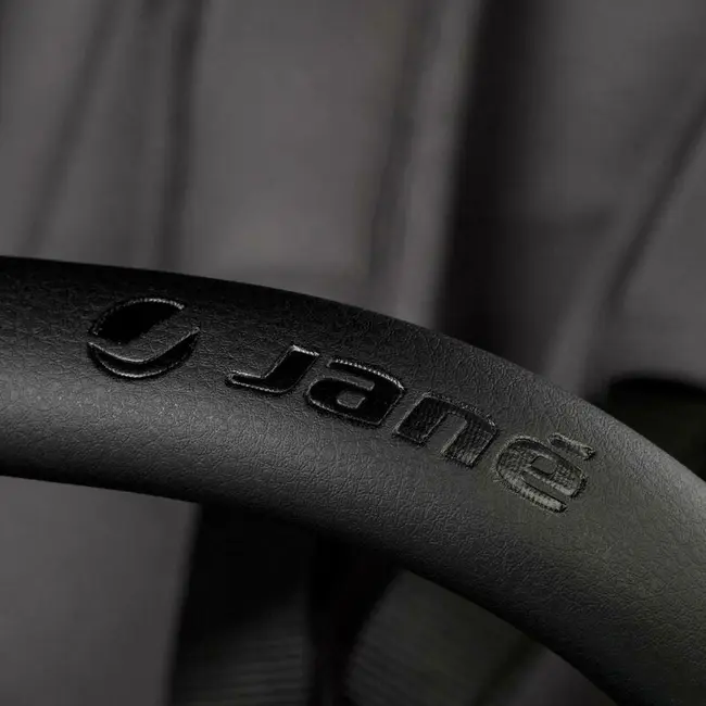 Carucior gemeni pliabil Twinside, Jane, Pliere rapida cu o mana, De la nastere pana la 22 Kg, Cu huse pentru ploaie, Spatare independente, Cu suspensii, Conform cu EN 1888-2:2018+A1:2023, Coal BYN8420421092460